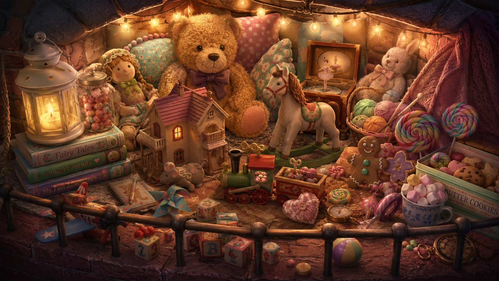 Hidden object scene 1